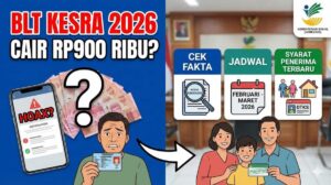 BLT Kesra 2026 Cair Rp900 Ribu? Cek Fakta, Jadwal, dan Syarat Penerima Terbaru