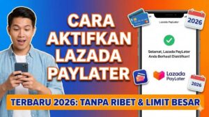 Cara Aktifkan Lazada PayLater Terbaru 2026: Syarat Mudah, Limit Tinggi, dan Pasti Disetujui