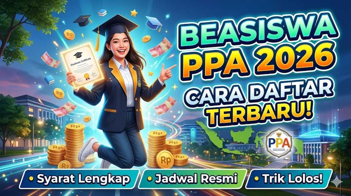 Cara Daftar Beasiswa PPA 2026 Terbaru: Syarat Lengkap, Jadwal Resmi & Trik Lolos