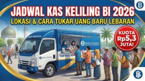 Jadwal Kas Keliling BI 2026, Lokasi & Cara Tukar Uang Baru Lebaran (Kuota Rp5,3 Juta!)