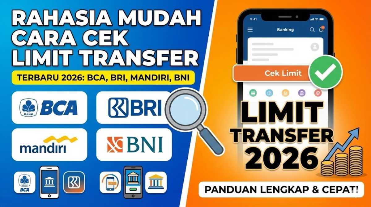 Rahasia Mudah Cara Ceknya Limit Transfer BCA, BRI, Mandiri, BNI 2026