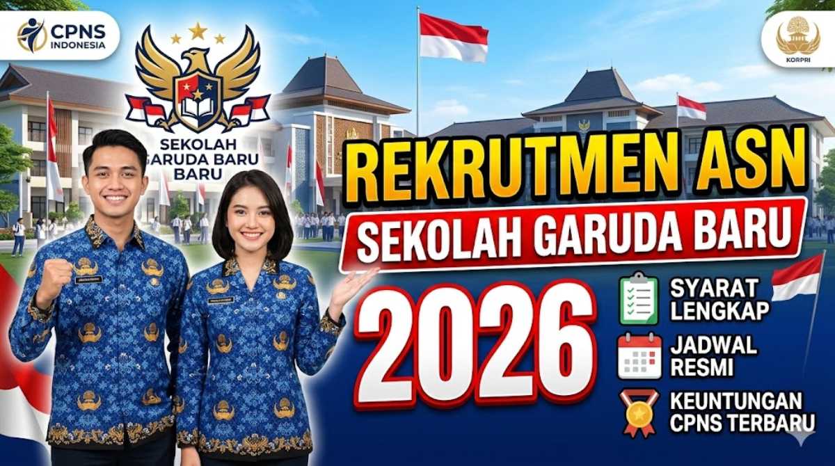 Rekrutmen ASN Sekolah Garuda Baru 2026: Syarat, Jadwal, dan Keuntungan CPNS Terbaru