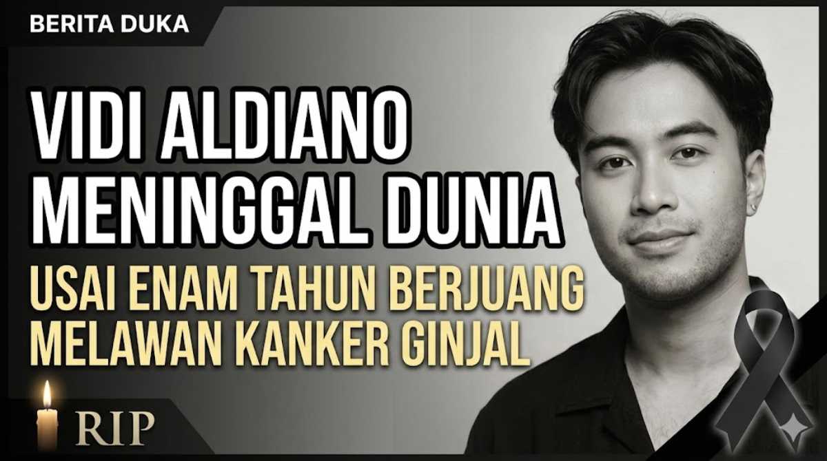 Fakta Kondisi Kesehatan Terkini dan Isu Vidi Aldiano meniinggal