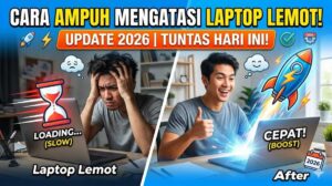 Cara Ampuh Mengatasi Laptop Lemot Tuntas Berdasarkan Update 2026