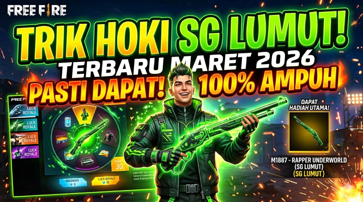 Cara Hoki Spin SG Lumut Free Fire 2026 Paling Ampuh