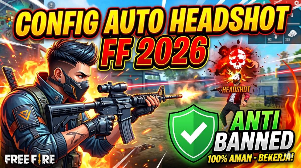 Config Auto Headshot FF 2026 Anti Banned_ Settingan Rahasia Pro Player