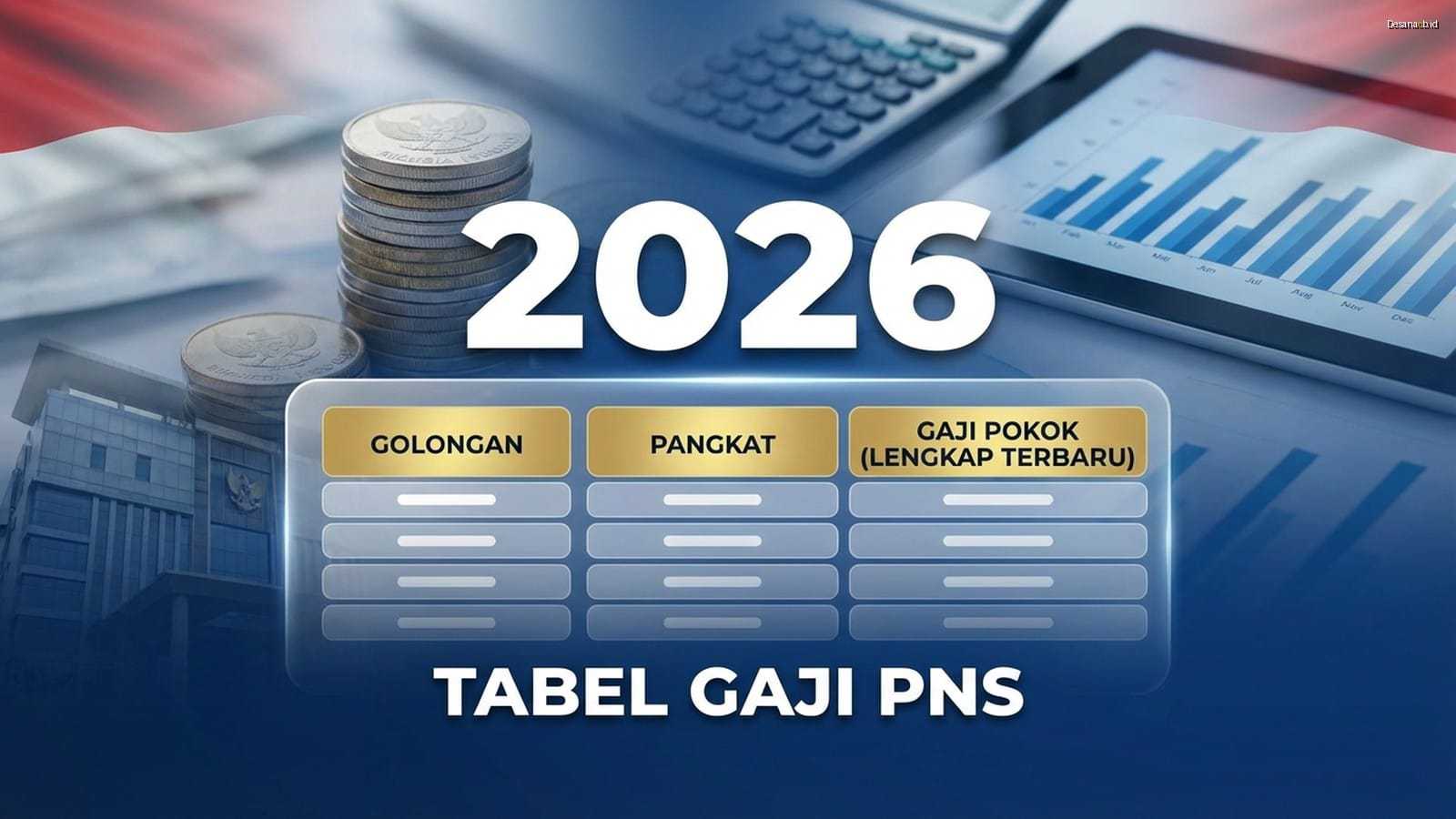 Daftar Gaji PNS dan Tunjangan 2026 Terbaru: Rincian Lengkap & Fakta Kenaikan 16 Persen