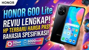 Honor 600 Lite 2026 HP 4 Jutaan Kamera 200MP Mirip iPhone!