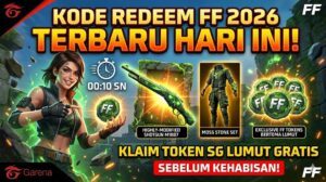 Kode Redeem Batu SG Lumut FF 2026 Terbaru Hari Ini, Klaim Token Gratis Sebelum Kehabisan!