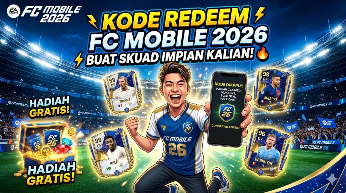 Kode Redeem FC Mobile 2026 untuk Skuad Impian Kalian