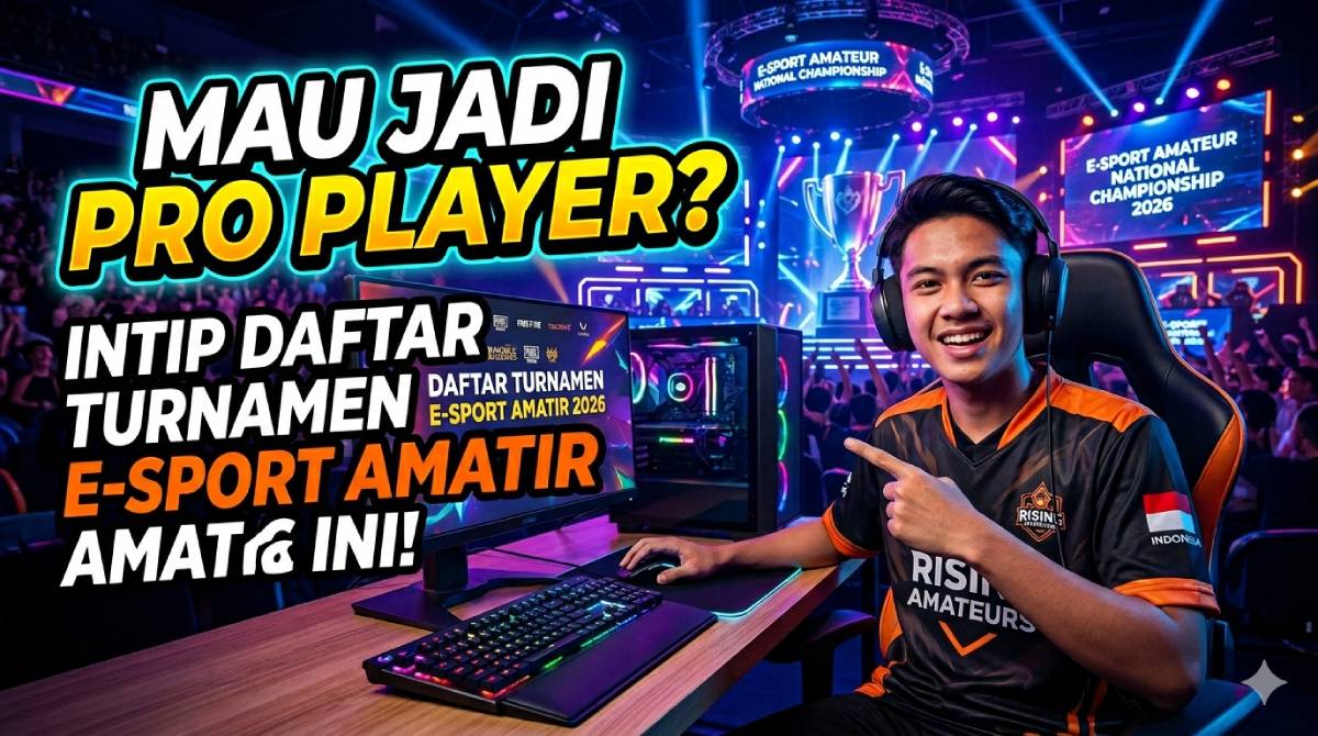 Mau Jadi Pro Player_ Intip Daftar Turnamen E-Sport Amatir 2026 Ini!