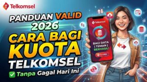 Panduan Valid 2026: Cara Bagi Kuota Telkomsel Tanpa Gagal Hari Ini